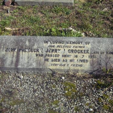 CROCKER John Hancock -1951