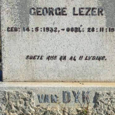 DYK George Lezer, van 1932-1949