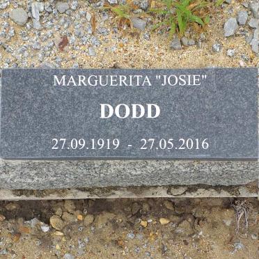 DODD Marguerita 1919-2016