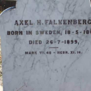 FALKENBERG Axel H. 1863-1899