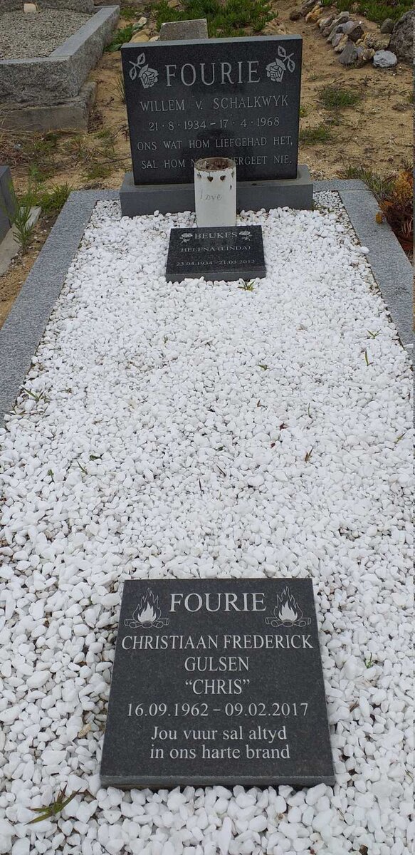 FOURIE Willem v. Schalkwyk 1934-1968 :: BEUKES Helena 1934-2013