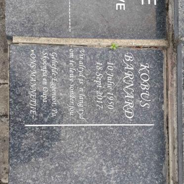 BARNARD Kobus 1950-2017