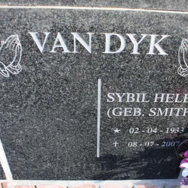 DYK Sybil Helen, van nee SMITH 1933-2007