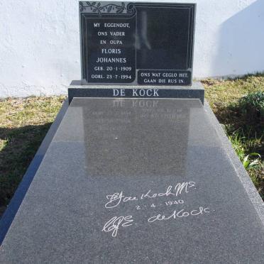 KOCK Floris Johannes, de 1909-1994_1