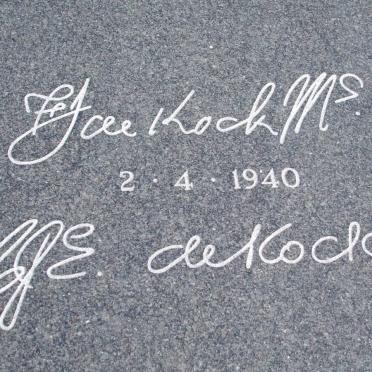 KOCK Floris Johannes, de 1909-1994