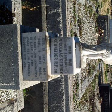 SCHNEIDER Nicolaas George 1944-1945