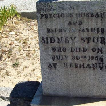 STURT Sidney -1954