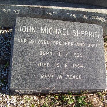 SHERRIFF John Michael 1925-1964