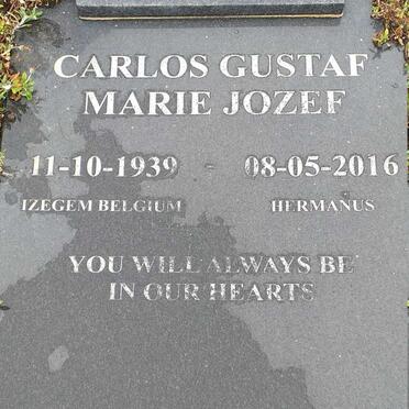 SABBE Carlos Gustaf Marie Jozef 1939-2016