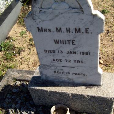 WHITE M.H.M.E. -1951