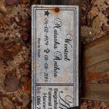 WENTZEL Natasha Anthea 1979-2014