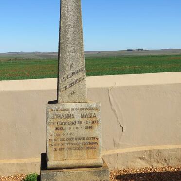 GILDENHUYS Johanna Maria nee EKSTEEN 1872-1966 