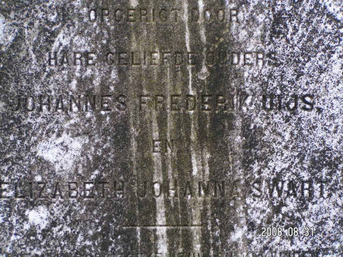 UIJS Elizabeth Sofia 1868-1886