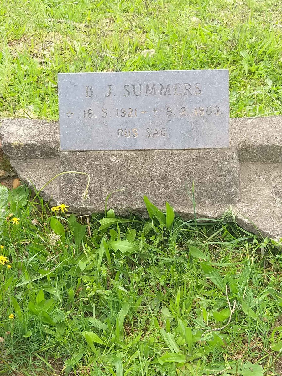 SUMMERS B.J. 1921-1983
