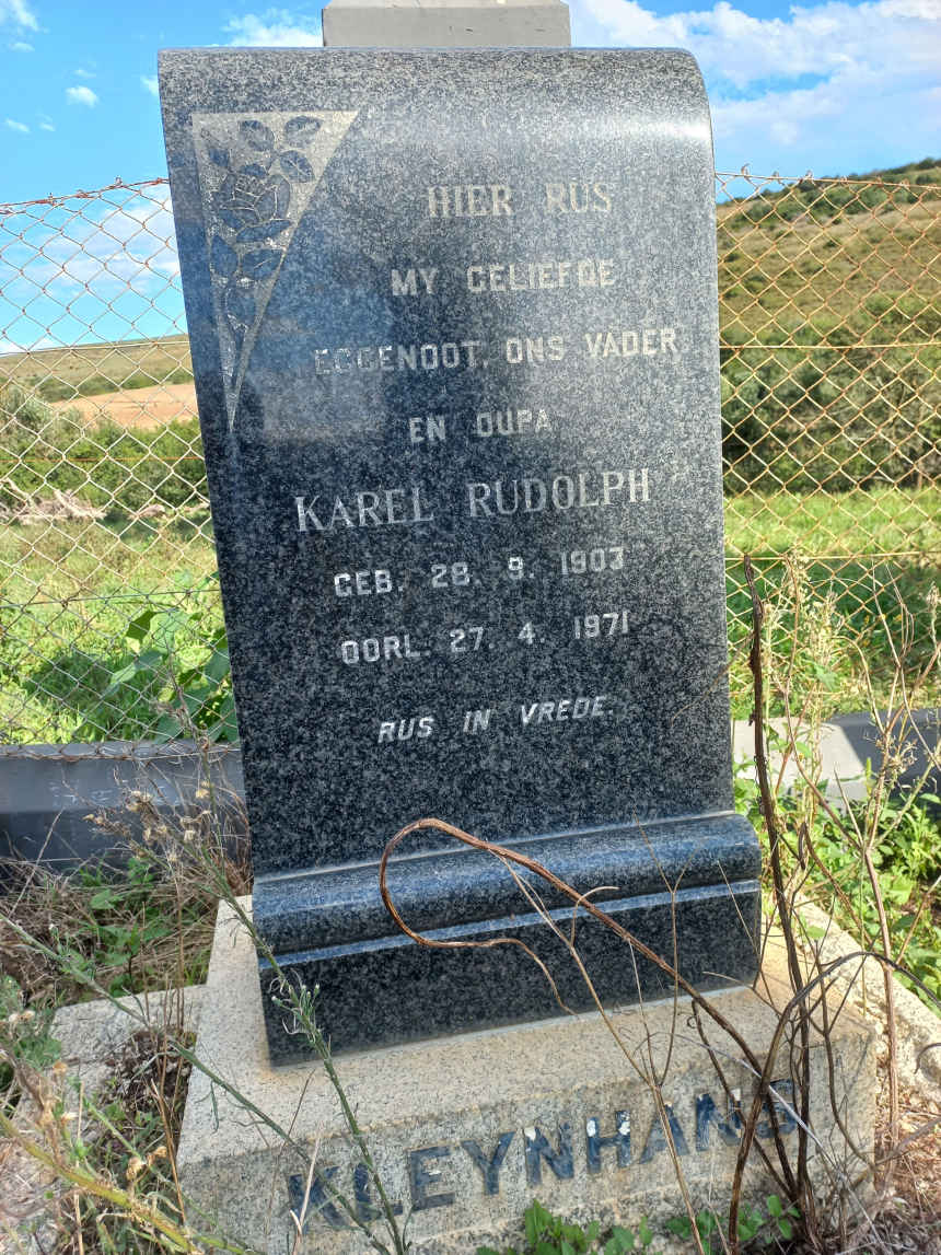 KLEYNHANS Karel Rudolph 1903-1971