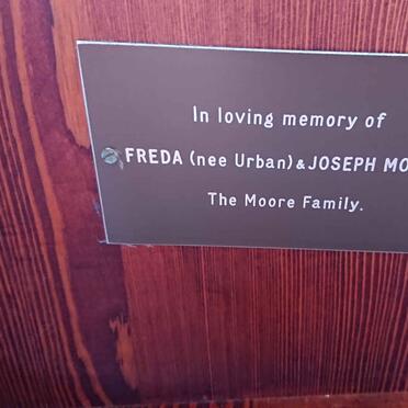 MOORE Joseph &amp; Freda URBAN