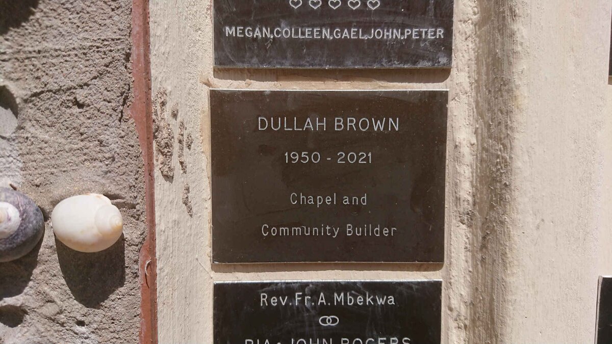 BROWN Dullah 1950-2021