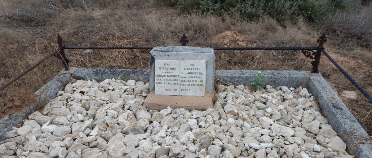 LAUBSCHER Constant 1800-1884 &amp; Elizabeth H. COETZEE 1811-18??