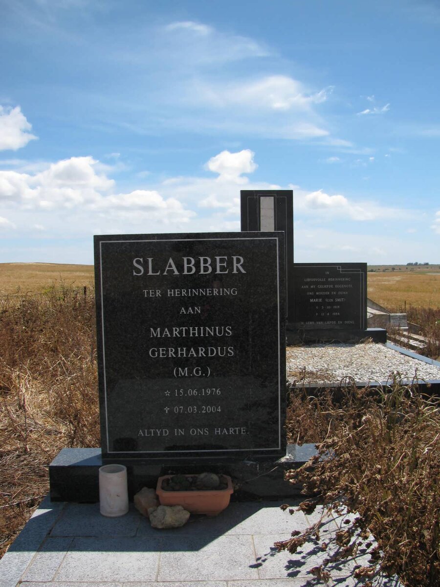 SLABBER Marthinus Gerhardus 1976-2004