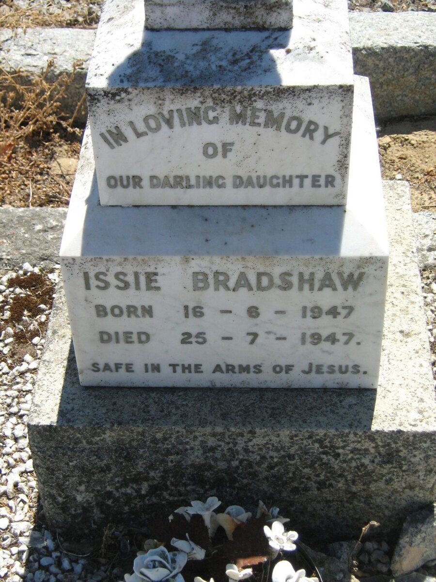 BRADSHAW Issie 1947-1947