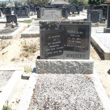 KRUGER Frans A.W. 1907-1960