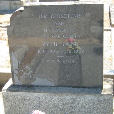 LAING Willie 1906-1962