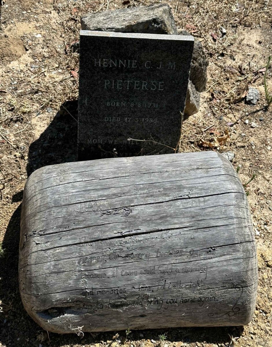 PIETERSE Hennie C.J.M. 1931-1985