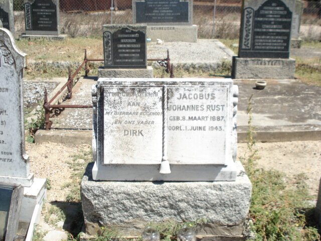 RUST Jacobus Johannes 1887-1943