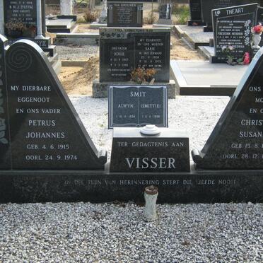 VISSER Petrus Johannes 1915-1974 &amp; Christina Susanna 1916-1995