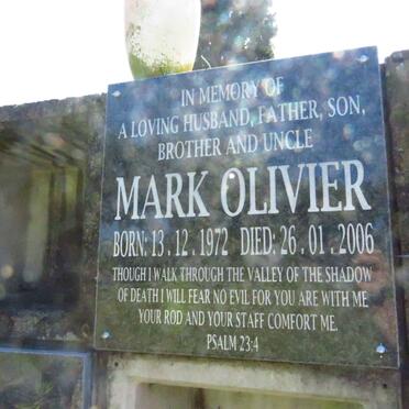 OLIVIER Mark 1972-2006