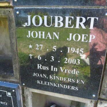 JOUBERT Johan Joep 1945-2003