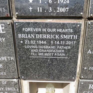 SMITH Brian Derrick 1944-2017