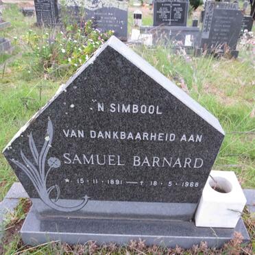 BARNARD Samuel 1891-1968