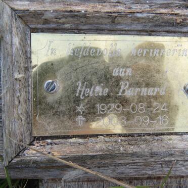 BARNARD Hettie 1929-2003