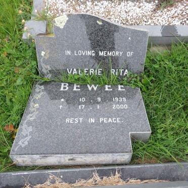 BEWEE Valerie Rita 1939-2000