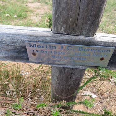 BOOYSEN Martin J.C. 1949-2019