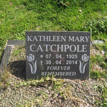 CATCHPOLE Kathleen Mary 1925-2014
