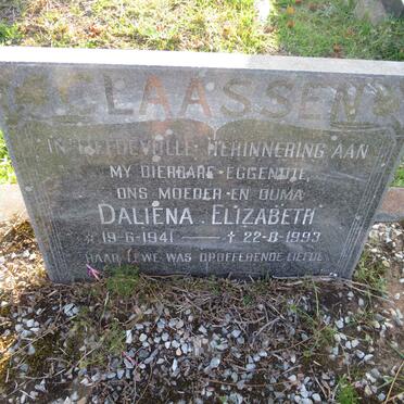 CLAASSEN Daliena Elizabeth 1941-1993