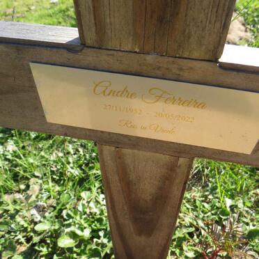 FERREIRA Andre 1952-2022