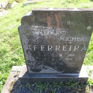 FERREIRA Anthony Micheal 1919-1991