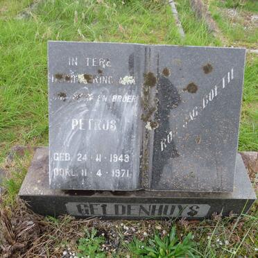 GELDENHUYS Petrus 1943-1971