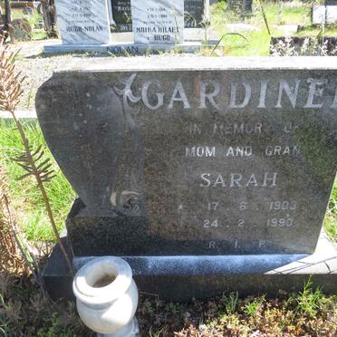 GARDINER Sarah 1903-1990