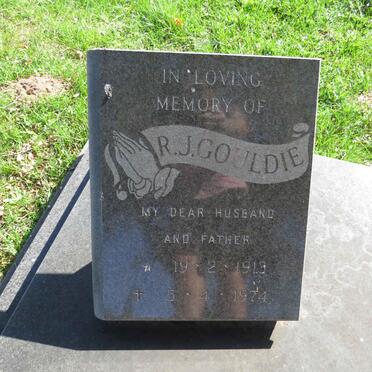 GOULDIE R.J. 1913-1974