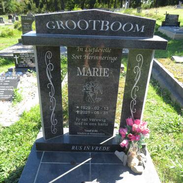 GROOTBOOM Marie 1929-2021