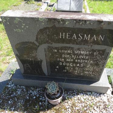 HEASMAN Douglas J. 1957-1975