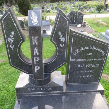 KAPP Louis Petrus 1971-1996