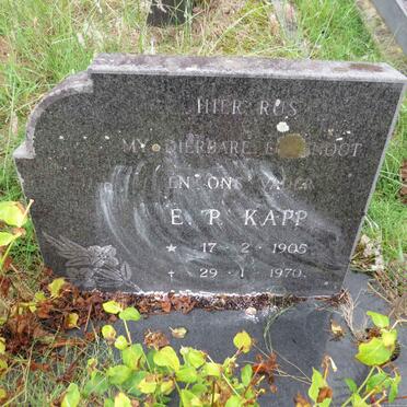 KAPP E.P. 1905-1970