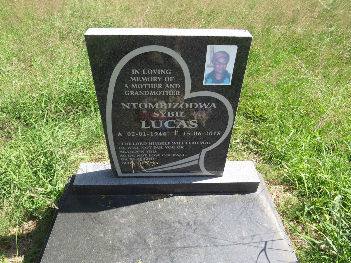 LUCAS Ntombizodwa Sybil 1944-2018