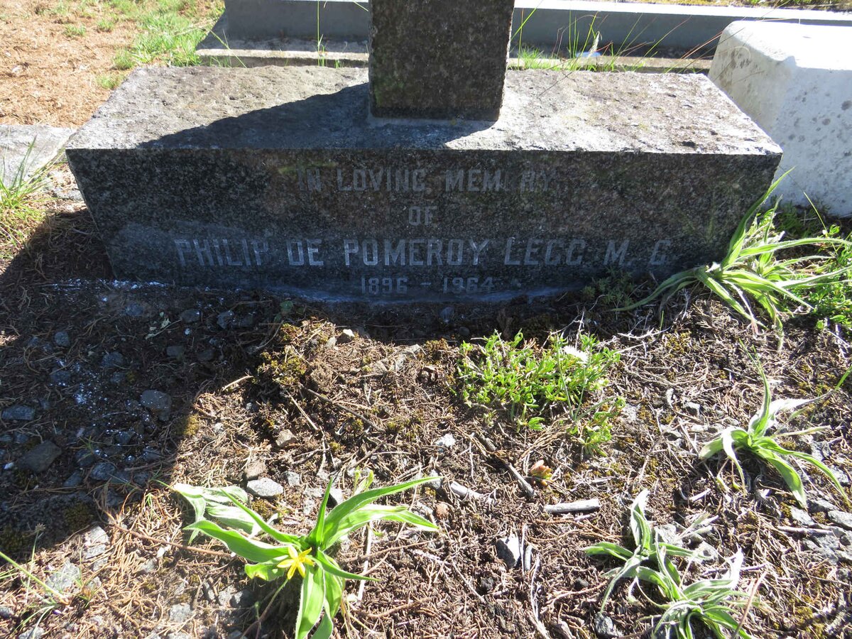 LEGG Philip de Pomeroy 1896-1964