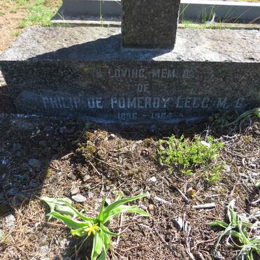 LEGG Philip de Pomeroy 1896-1964